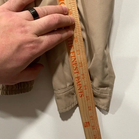 Polo Ralph Lauren Men's Tan Harrington Jacket Full Zip Embroidered Pony 2XL - Picture 7 of 12